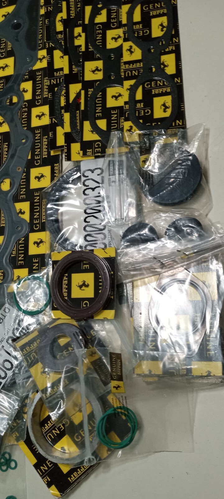 Ferrari Enzo Engine Gasket Set_Seals_O Rings_199083_Exhaust Donuts_Head Gaskets