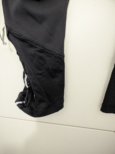 Lululemon Ivivva Pants Girls 14 Black Prismatic Capri Leggings Contrast Colorful - Picture 13 of 19