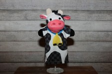 Melissa  Doug Plush 9" Cow Hand Puppet