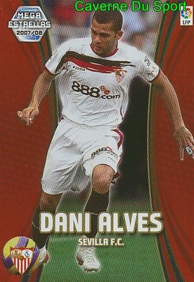 365 DANI ALVES BRASILIEN SEVILLA FC STARS KARTE CARD MGK LIGA 2008 PANINI