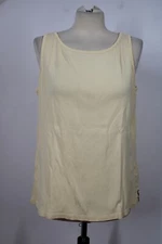 Eddie Bauer XL Yellow Cotton Tank Top Tee