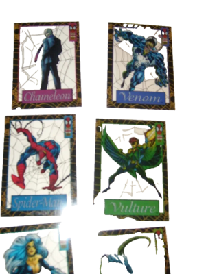 1994 MARVEL FLEER AMAZING SPIDERMAN 12 SUSPENDED ANIMATION INSERT