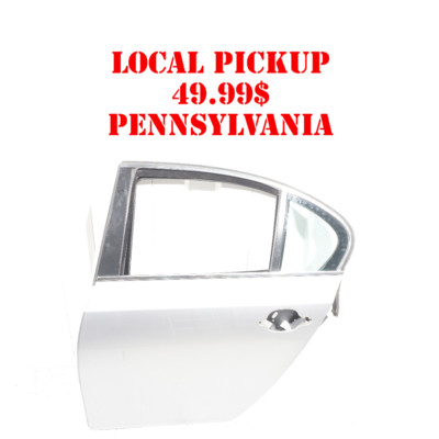 04 05 06 07 BMW 530i E60 REAR LEFT DOOR SHELL OEM * SILBERGRAU METALLIC(A08) *