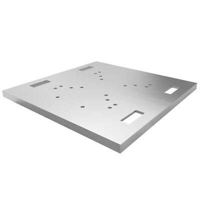 Global Truss DT-GP BASE 30'' x 10'' Aluminum Silver Raised Base Plate