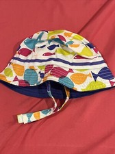 Carters girls summer fish hat 12-24months