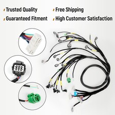Tucked Engine Harness For Honda Civic Integra B16b18d16 Cnch-0bd1-1