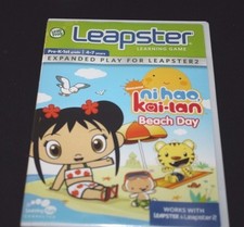New Leapster Game Nihao Kai-lan Beach Day 2 Pre-k - K Ages 4-7 Teacher -EE - 