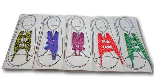 Cordones de zapatos planos estampados colores 120 cm Zapato Entrenador Zapato largo 5 diseños | eBay