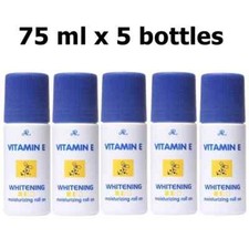 5x AR Vitamin E Whitening Moisturizing Roll On Natural Extract Nourish Armpit 75