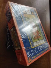 The Rune Oracle Deck & Book Set *Sealed*  RARE OOP Nigel Jackson  1996
