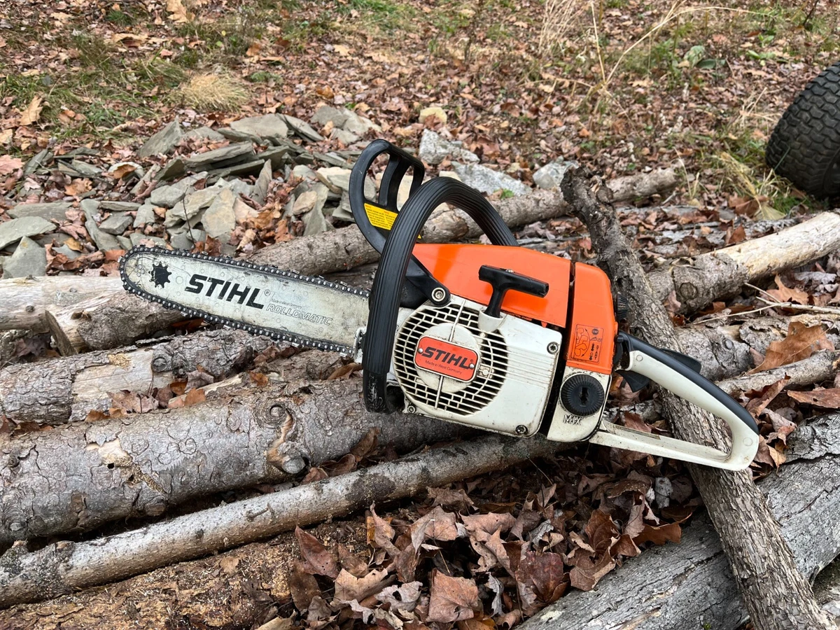 STIHL エンジン チェンソー MS170C長期倉庫保管の為ジャンク品扱い