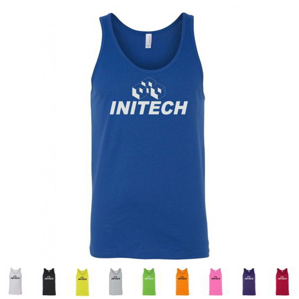 Initech Office Space Movie Merchandise Graphic Funny IT Mens Tank Tops
