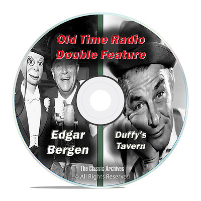Edgar Bergen, Duffy's Tavern, All Known 447 Old Time Radio Shows OTR MP3 DVD F84