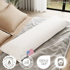 Dakimakura Pillow Full Body Pillow for  Pregnant Women Adults Elderly Sleep USA