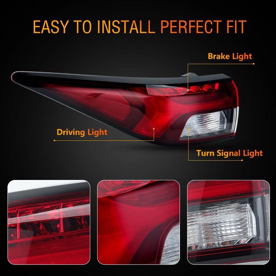 Luz trasera de freno trasera izquierda para Mitsubishi Outlander PHEV 2022-2024 Foto 2 de 4