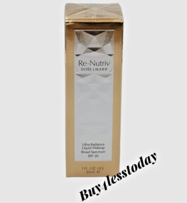 Estee Lauder Re-Nutriv Ultra Radiance Liquid Makeup SPF 20~1 oz