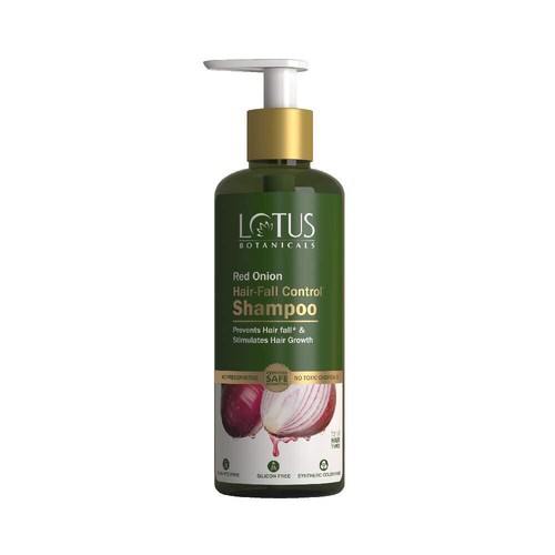 Lotus Botanicals Red Onion Hair Fall Control Shampoo -300ml- All Hair Types - Picture 2 of 6