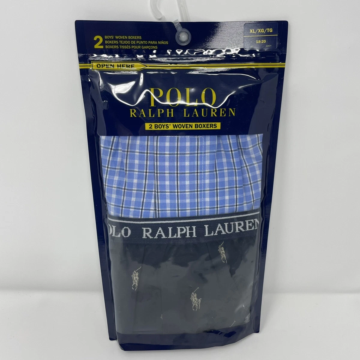 Boys ralph top lauren boxers
