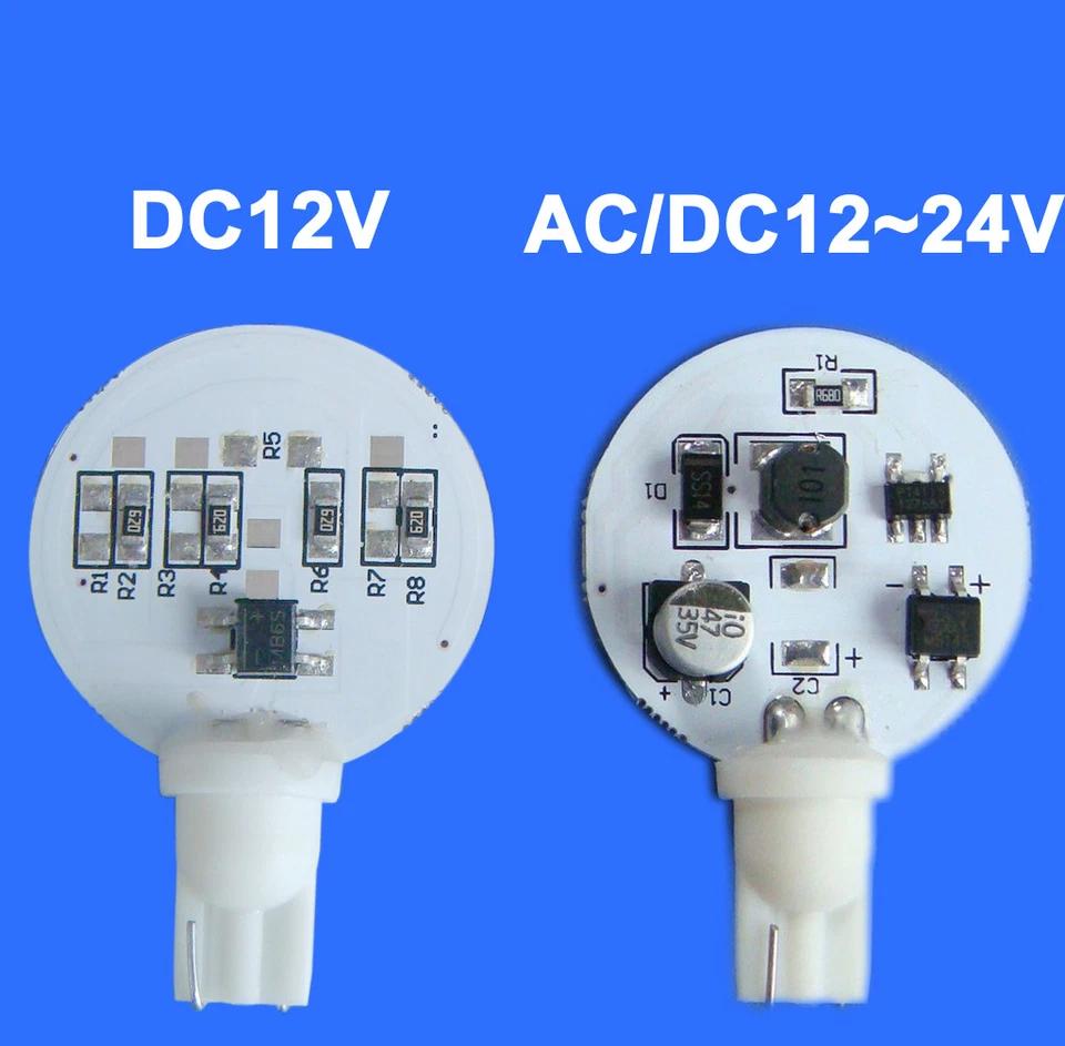 T10 921 194 168 W5W LED Car bulb 6/9/12//24 5050 SMD Light DC12V/12~24V Lamp Y - Image 4 of 4