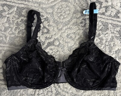 BALI LIFT BRA 6543 Full Coverage UW Built Up Side Back Size 38C NEW FREE SHIP
