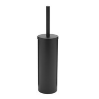 Matte Black Toilet Brush and Holder