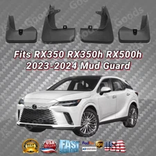 Mud Flaps Splash Guard for Lexus RX350 RX350h RX500h 2023-2024 Front & Rear 4pcs