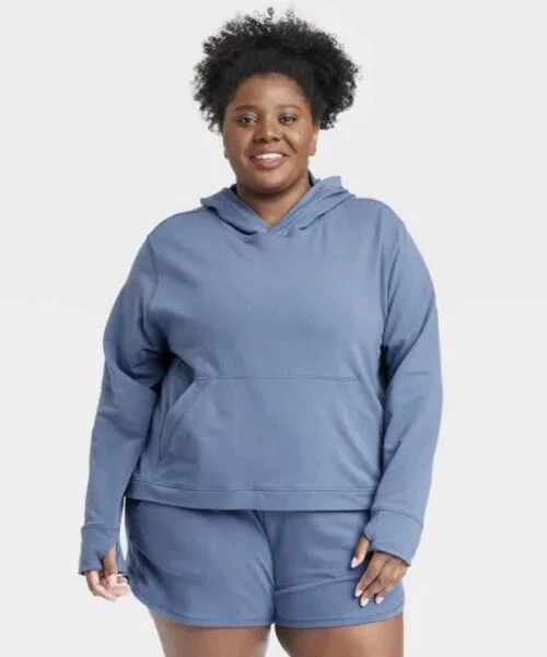 All in one motion By Target woman's plus size 4x sweatshirt -Fern