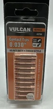 VULCAN Master Welder Series 10pc Contact Tips 0.030" Heavy Duty #63790
