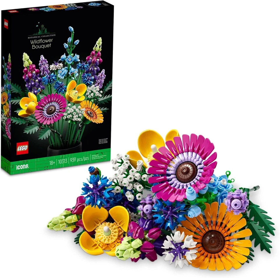LEGO Icons Wildflower Bouquet 10313