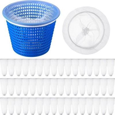 100 Pcs Pool Skimmer Socks Pool Filter Socks Pool Socks for Skimmer Basket Ingro