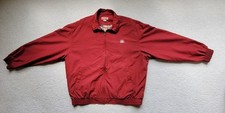 Vintage Red Pioneer Seed Technology That Yields Jacket Size XL