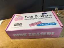 Pink Erasers Shuttle Art 75 Pack Pink Erasers...