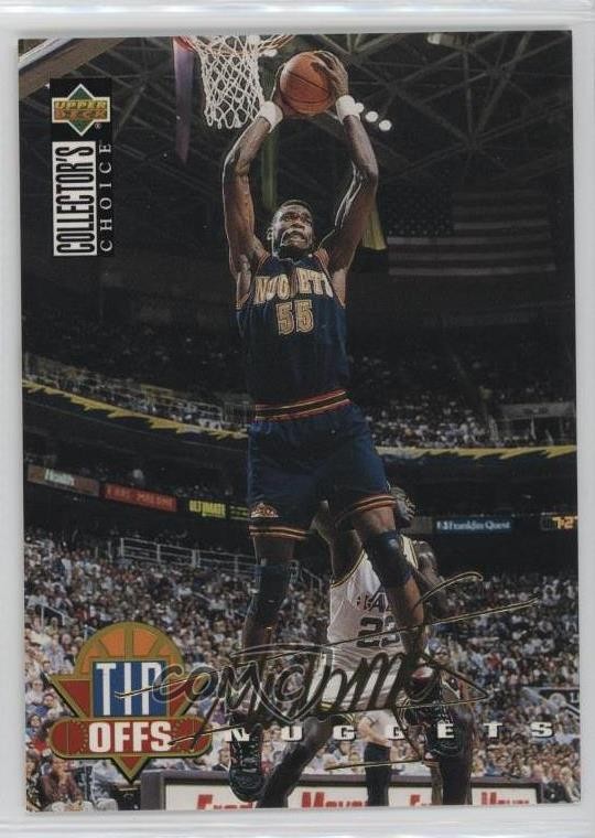 1994-95 Collector's Choice International Tip Offs Dikembe Mutombo #172 HOF 2z8