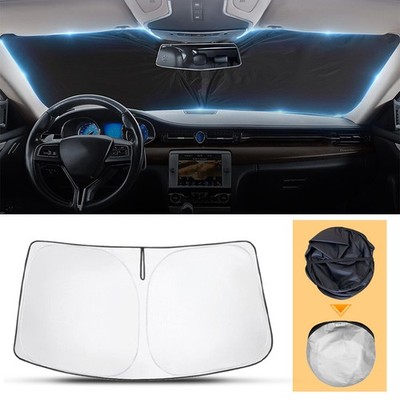 For Tundra Foldable Car Windshield Sun Shade Shield Cover Visor UV Heat Block