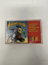 THE ROCKETEER 3D COMIC CASSETTE TAPE 1991 DISNEY SIGHT & SOUND RARE HTF