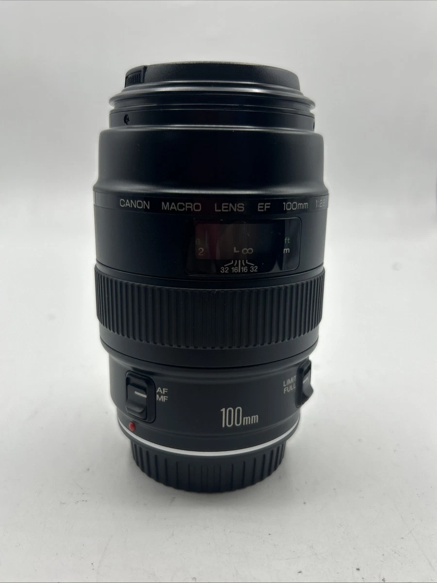 Canon EF f/2.8 100mm Focal Macro/Close Up Lenses for sale | eBay