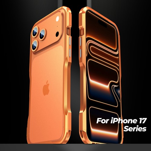 Luphy Metall Bumper Hart Schutz Slim Case Hülle für iPhone 12 13 14 15 16 Pro Max - Bild 6 von 23
