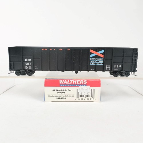 Walthers escala HO Chattahooche Ind. Coche astillado madera RR #5105 61' 932-4056 | Condition: Used