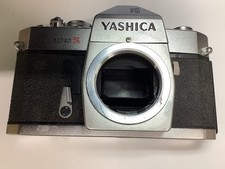 Yashica TL-Electro X 35mm SLR Camera Body only Silver Read