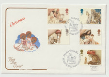 20/11/1984 GB FDC - Christmas 1984 - Angels - Norwich Special Postmark
