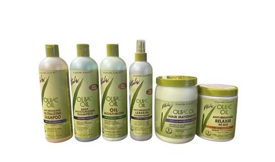 Olive Oil Hair Mayonnaise FULL SET OF 6 Shampoo Protein and Vitamins Same Like P