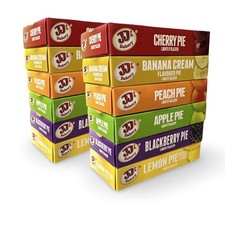 JJ's Bakery Glazed Pie Fruit Flavored Variety Pack, 4 Oz Individually Boxed | Pa