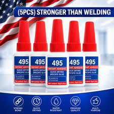 Super Glue Instant Adhesive Cyanoacrylate Fast Dry Strong Bond Multi Purpose