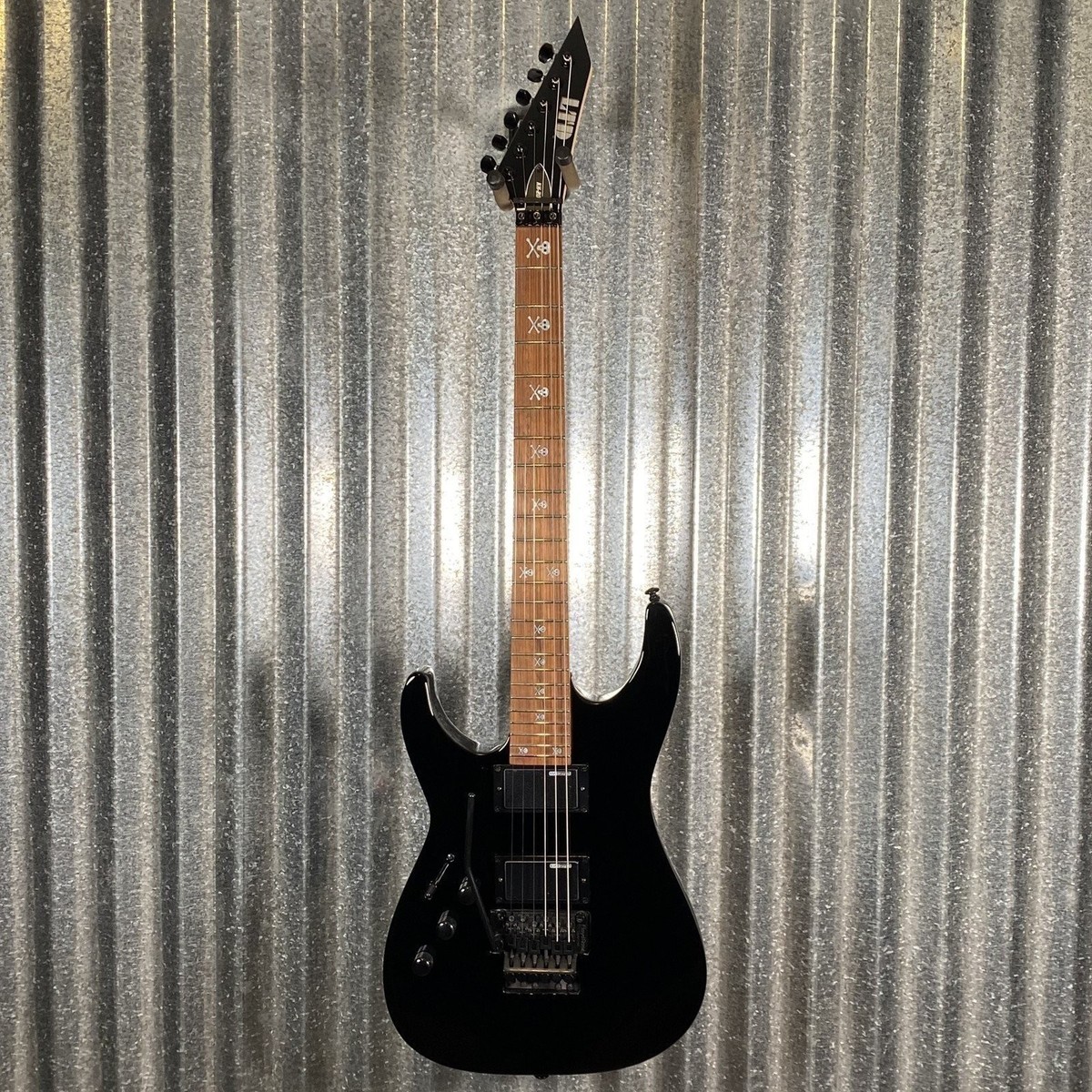 ESP LTD KH-202 Kirk Hammett Signature Gloss Black Left Hand Guitar