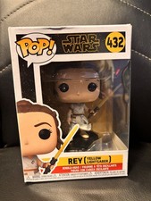 Funko Pop! Star Wars Rey Yellow Lightsaber #432 Figure Sci-Fi Horror
