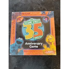 Sesame Street 35th Anniversary Board Game Family Fun New Sealed