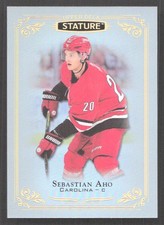 CZB223 - 2019-20 Upper Deck Stature Hockey - Sebastian Aho #19 - Refractor
