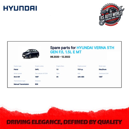 Hyundai genuine aluminum Radiator assembly for Venue 2019-2025 25310H6300 - Picture 10 of 10