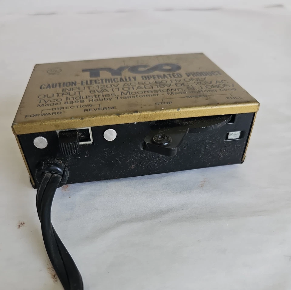 Vintage TYCO HO Scale Model 899B Transformer Railroad Train Power Pack - Image 2 of 4