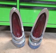 1957 Chrysler New Yorker Windsor Saratoga Lh Rh Taillight Assemblies